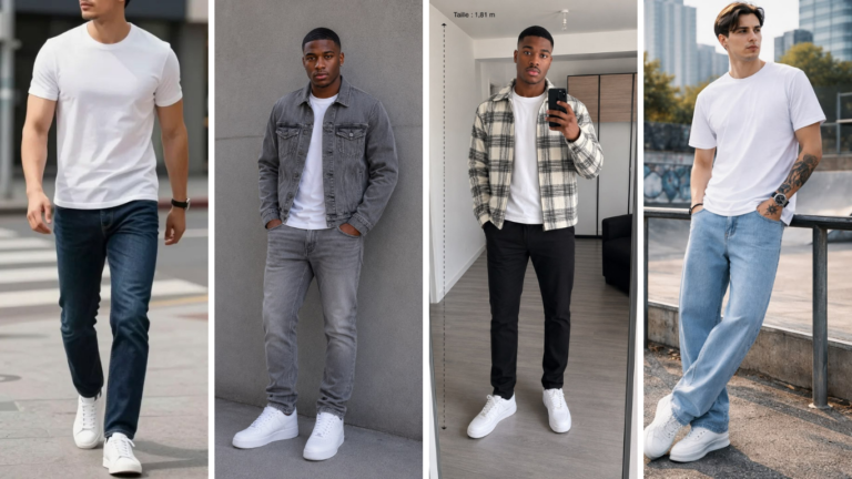 How to Style a White T-Shirt: 10 Outfit Combinations