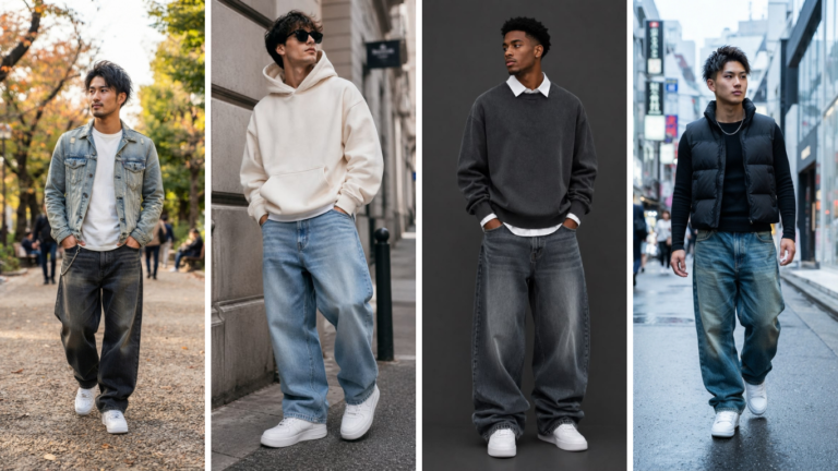 18 Baggy Jeans Outfit Ideas for Men