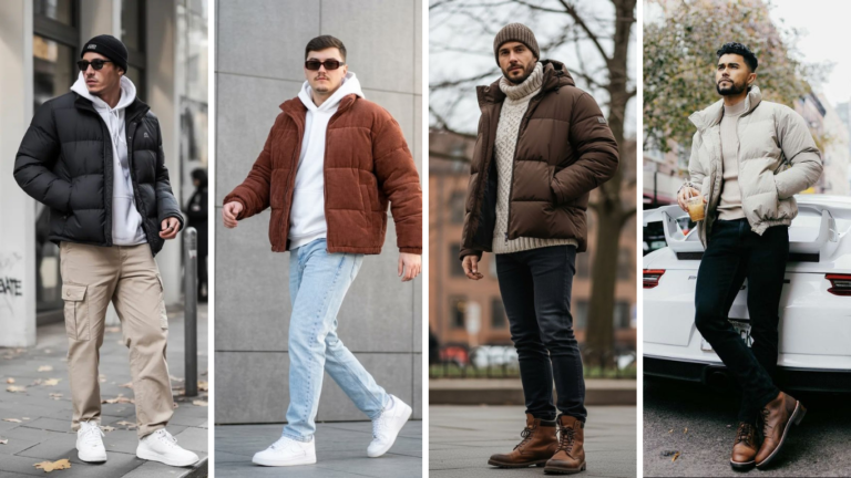 How to Style a Puffer Jacket: 14 Outfit Ideas for Men