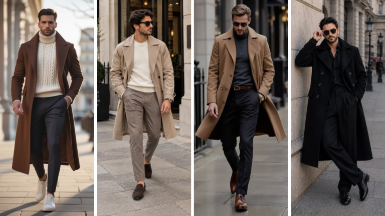 12 Trench Coat Outfit Ideas for Men