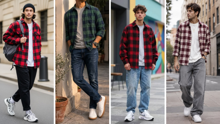 15 Flannel Shirt Outfit Ideas for Men